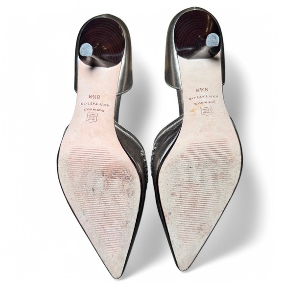 Anne Taylor Bronze Pointed Toe Women's 2.5” Heels - Picture 7 of 8